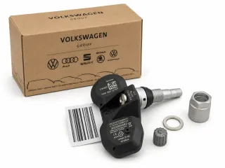 Original VW Audi Porsche Panamera Reifendruckkontrolle Sensor Ventil 7PP907275F - Bild 2