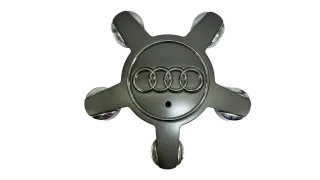 NEU Original Audi Nabendeckel Felgendeckel Radzierkappe Alufelge Grau 4F0601165 - Bild 1