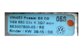 Original VW Passat B8 3G Dachreling Dachgepäckträger Set Chrom 3G9860034 - Bild 6