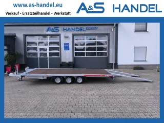 Temared Carplatform Autotransporter Transporter 3,5 to 5 Meter 5121/3 S 3500 kg - Bild 1