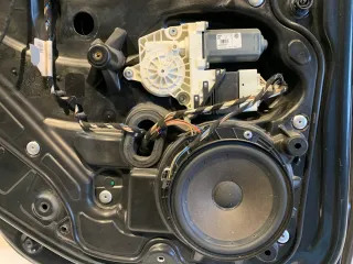 Original Volkswagen Golf 6 VI 5K0 Tür Hinten Links Grau Metallic Komplett - Bild 9