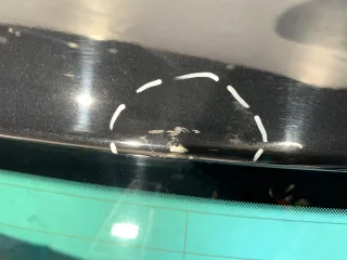 Original Volkswagen Polo 6R / 6C Heckklappe Kofferraumdeckel Klappe Schwarz - Bild 6