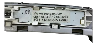 Original VW Golf 7 Schaltknaufabdeckung  5G1713203KCMU - Bild 3