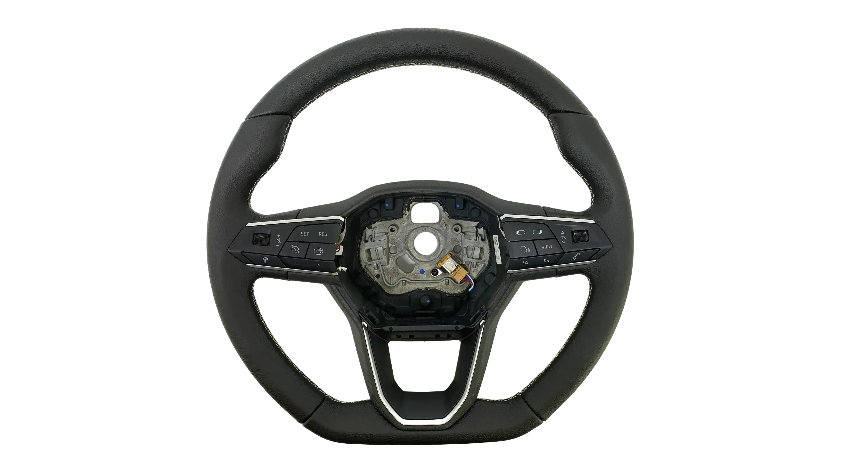 NEU - Original Seat Leon Ateca Tarraco Ibiza Lederlenkrad Vorne Links 5FA419091B - Bild 1