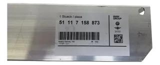 NEU Original BMW F10 F11 Stoßstange Träger Verstärkung Vorne Links 51117158873 - Bild 3