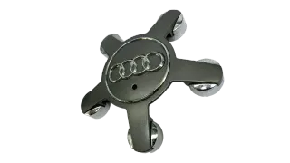 NEU Original Audi Nabendeckel Felgendeckel Radzierkappe Alufelge Grau 4F0601165 - Bild 2