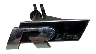 Original Volkswagen Tiguan R-Line Schriftzug Kühlergrill Emblem Logo 5N0853679 - Bild 1