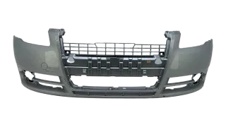 Original AUDI A4 8E B7 Stoßstange Stoßfänger Silber Vorne 8E0807437AG - Bild 1