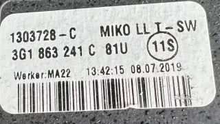 Original Volkswagen Passat 3G Mittelkonsole Mitte Ablagefach Leder 3G0864207A - Bild 6