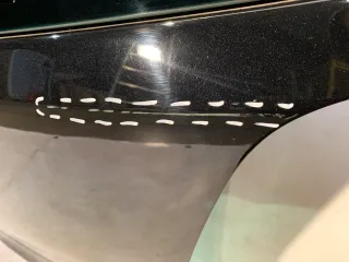 Original Volkswagen Polo 6R / 6C Heckklappe Kofferraumdeckel Klappe Schwarz - Bild 9