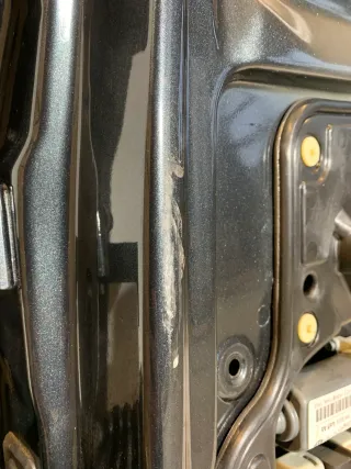 Original Volkswagen Golf 6 5K Tür Beifahrerseite Hinten Rechts Grau Metallic - Bild 6