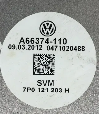 Ori. VW Touareg Porsche Cayenne Elektrolüfter Kühlerlüfter 7P0121207B 7P0121203H - Bild 6