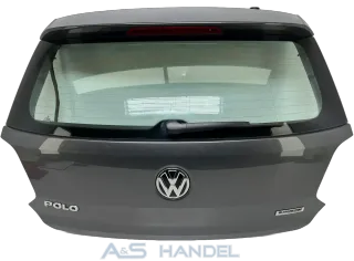 Original Volkswagen Polo 6R Heckklappe Grau Metallic Komplett - Bild 1