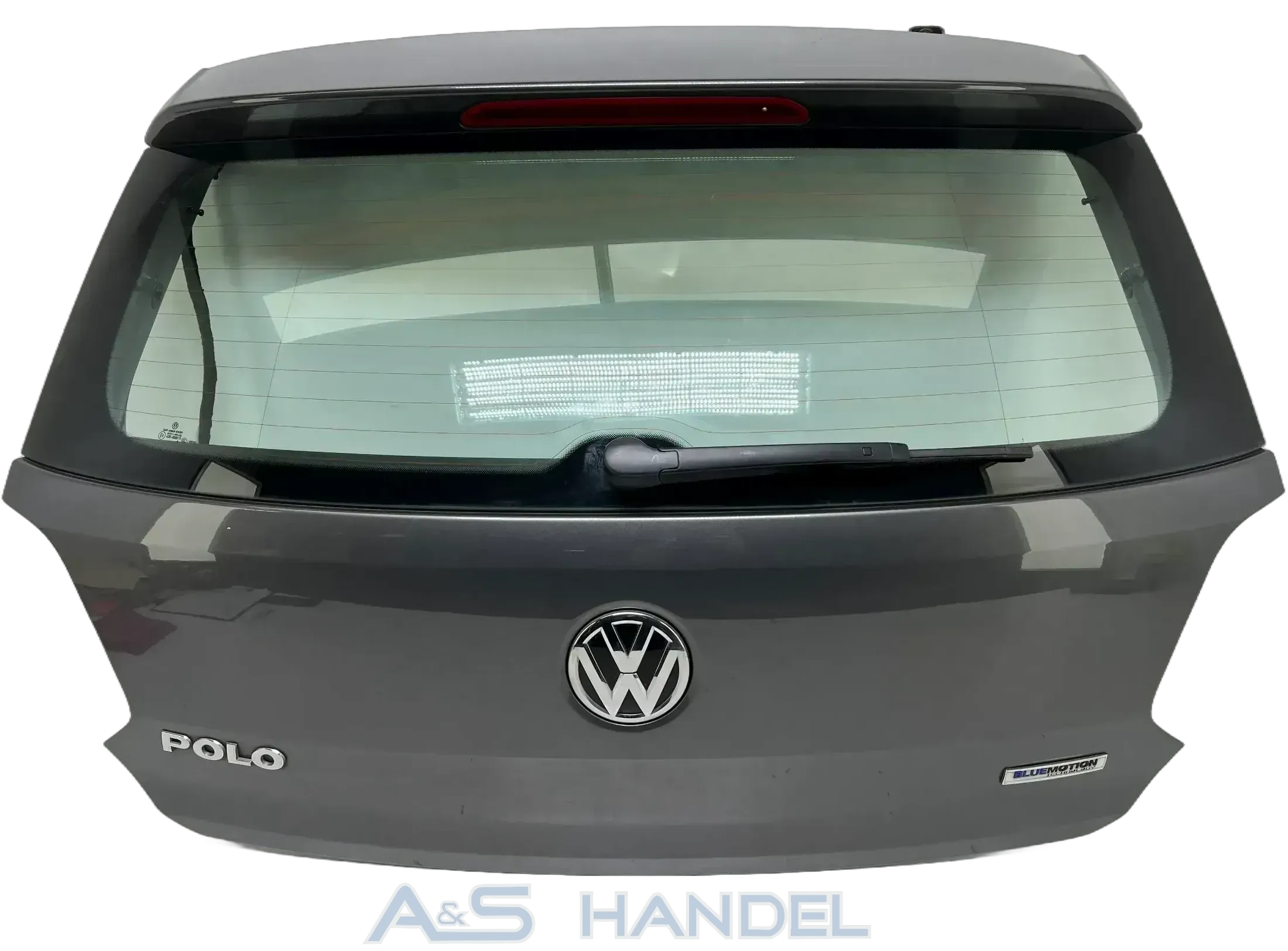 Original Volkswagen Polo 6R Heckklappe Grau Metallic Komplett - Bild 1