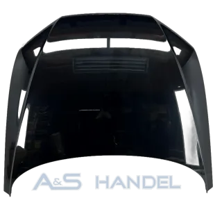 Original Audi A8 S8 4N Motorhaube Front Maske Vorne Schwarz - Bild 1