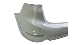 Original BMW 2er F46 Grand Tourer Stoßstange Stoßfänger Weiß Hinten 51127333299 - Bild 2