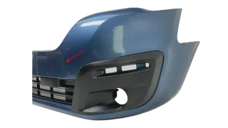Original Peugeot Partner Citroen Berlingo Stoßstange Vorne Blau 9810923277 - Bild 3