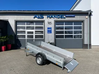 Zaslaw 265 SU ALU Kipper 750 kg Anhänger Tieflader 265x132x35 LED - Bild 6