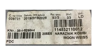Original Skoda Octavia III MK3 Stoßstange Heckstoßstange Hinten Weiß 5E9807421G - Bild 10