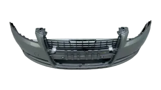 Original AUDI A4 8E B7 Stoßstange Stoßfänger Silber Vorne 8E0807437AG - Bild 2