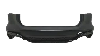 Original Audi RS6 C8 Heckstoßstange Schwarz mit Diffusor Hinten  4K8807511J - Bild 1