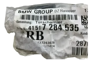 NEU Original BMW 1 F20 Scharnier vorne unten links 41517284535 - Bild 3