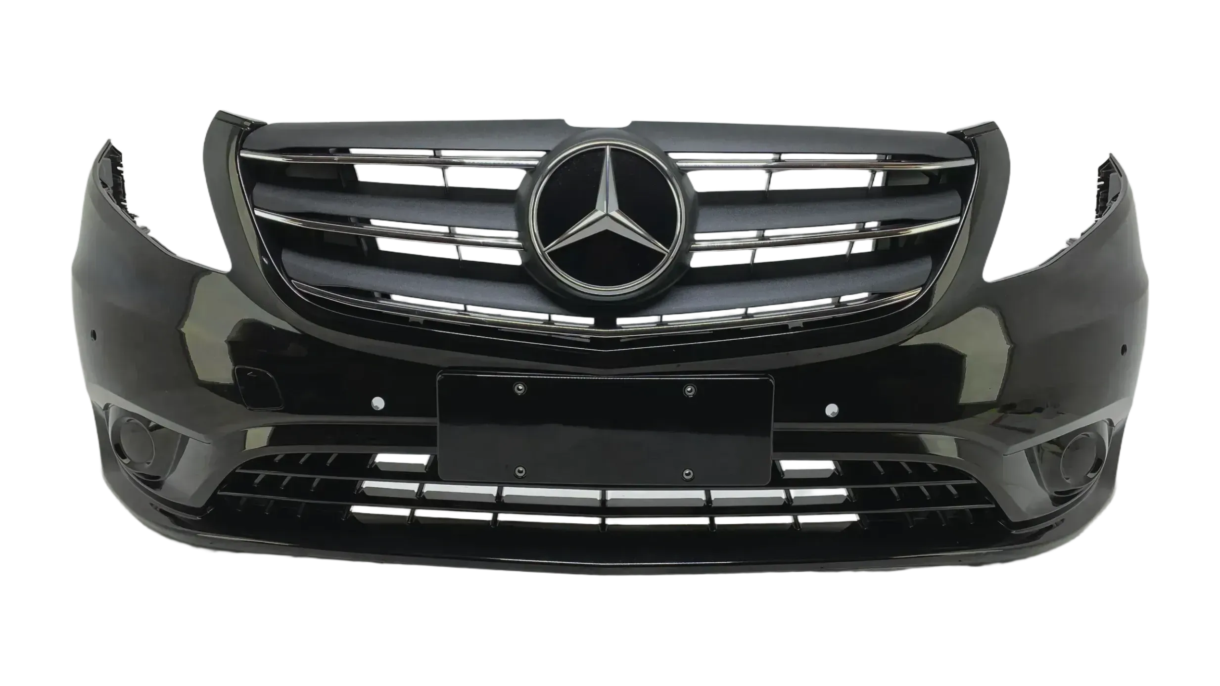 Original Mercedes Benz Vito W447 Stoßstange PDC Frontbumper schwarz - Bild 1
