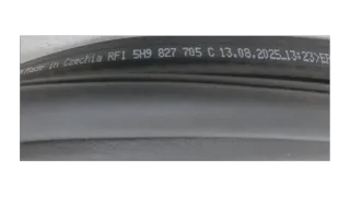 Original Volkswagen Golf 8 VIII Kofferraumdichtung Heckklappe Hinten 5H9827705C - Bild 2