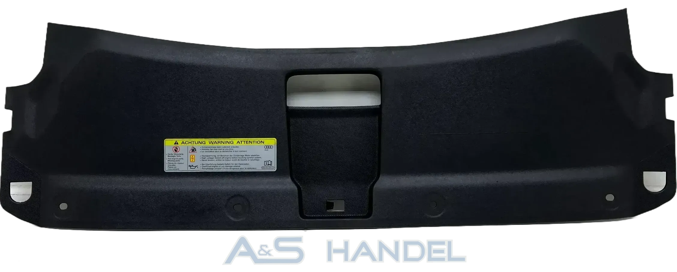 Original Audi Q3 SQ3 Windabweiser Stoßstange Schlossträger Abdeckung 8U0807081B - Bild 1