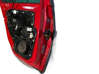 Original Volkswagen Golf 6 VI 5K Tür Hinten Links Fahrerseite Rot Vormontiert - Bild 3
