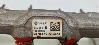 VW Audi Seat Skoda Injektor Einspritzdüse 4 Stück 04L130277AE nur 3737km - Bild 5