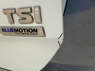 Original Volkswagen Golf 7 VII 5K Heckklappe Kofferraumdeckel Weiss - Bild 5