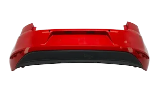 Original Volkswagen Golf 7 VII Stoßstange Heckstoßstange PDC Hinten Rot 5G680742 - Bild 4