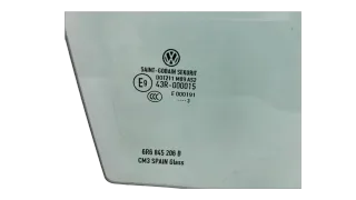 Original Volkswagen Polo 6R1 Seitenscheibe Hinten Rechts getönt 6R6845206B - Bild 3