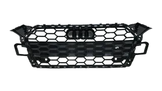 Original AUDI A5 8W6 Facelift Kühlergrill schwarz Chrom PDC Vorne 8W6853651BL - Bild 2