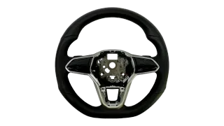 Orig. Lederlenkrad Schaltwippen VW Golf 8 5H VIII 5H0419089FM Lenkrad - Bild 1