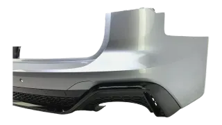 Original Audi RS6 C8 Heckstoßstange Silber mit Diffusor Hinten 4K8807511J - Bild 3
