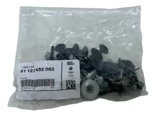 NEU Original BMW F10 F11 F18 Stoßstange Anbauteile hinten 5112245206 - Bild 1