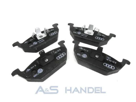 Original Bremsbeläge vorne VW Audi Seat Skoda 1J0615109A 1J0615115B Belagsatz