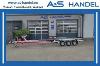 Temared B35/3 Bootstrailer 3500 kg Bootsanhänger Langauflagen Alu - Bild 1