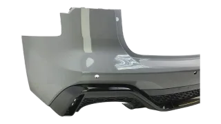 Original Audi RS6 C8 Heckstoßstange Grau mit Diffusor hinten  4K8807511J - Bild 2