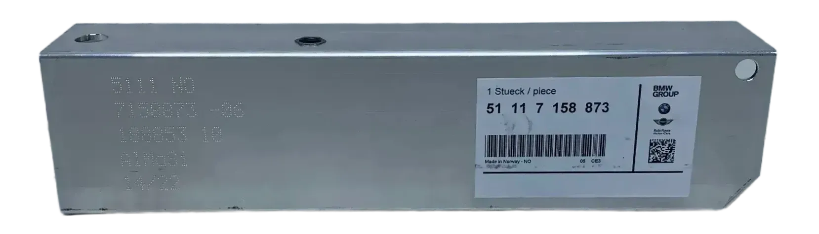 NEU Original BMW F10 F11 Stoßstange Träger Verstärkung Vorne Links 51117158873 - Bild 1