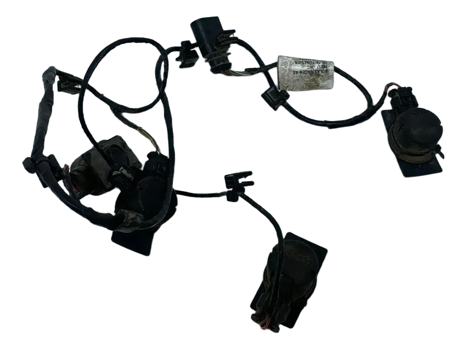Original VW Passat 3C B7 Kabelbaum Einparksensor PDC 3C9971104B - Bild 1