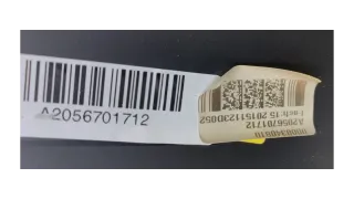 Original Mercedes Benz C-Klasse Seitenscheibe getönt Chromleiste HL A2056701712 - Bild 5