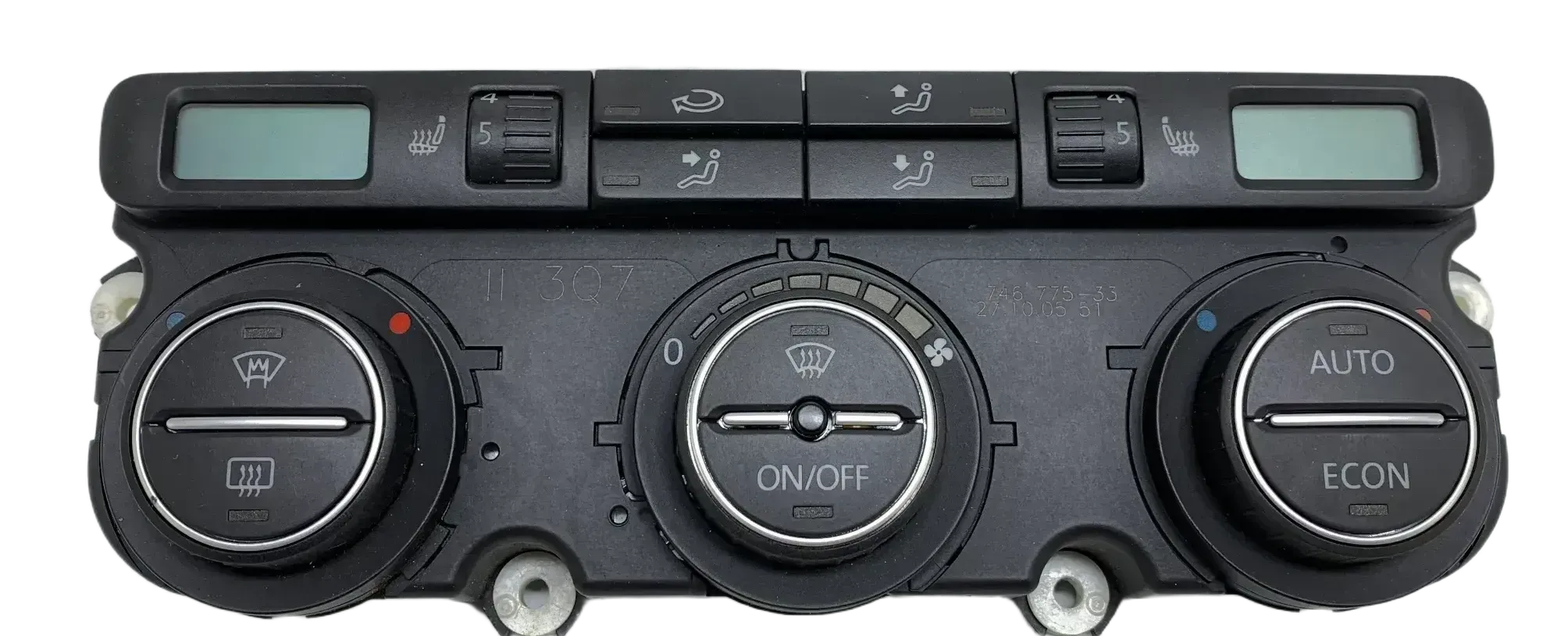 Original VW Passat 3C B6 Klimabedienteil Klima Steuerung 3C0907044AJ 746775-33 - Bild 1