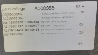 Original MB S-Klasse Coupe C217 W217 Chrom Stoßstange Hinten Schwarz A2178803647 - Bild 10