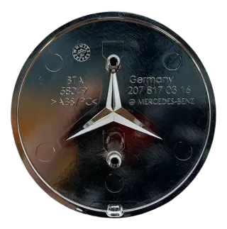 NEU Original Mercedes Benz Motorhaube Stern Blau Emblem 2078170316 - Bild 2