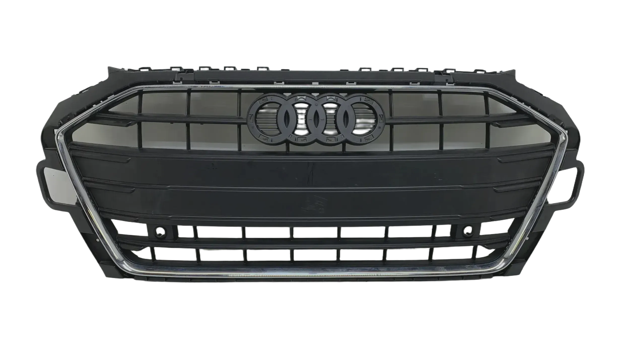 NEU Original AUDI A4 8W B9 Facelift Kühlergrill schwarz Chrom PDC 8W0853651DB - Bild 1