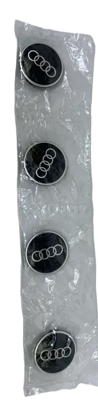 NEU Original AUDI Nabendeckel Felgendeckel Schwarz glänzend 81A601170 - Bild 1