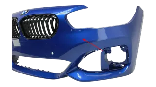 Original BMW 1 F20 F21 M Paket Facelift Stoßstange Blau PDC Nieren Vorne 8060283 - Bild 5